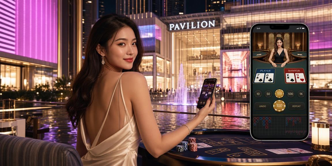Meja permainan kad kasino bergaya Melayu di Kuala Lumpur dengan suasana blackjack yang mendebarkan